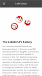 Mobile Screenshot of lehrkinds.com