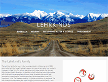 Tablet Screenshot of lehrkinds.com